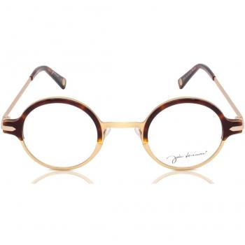 Tortoiseshell Men's Eyeglasses (John Lennon JO164 Ze-M), Size 45, Blue Light Block Available, Frame Only