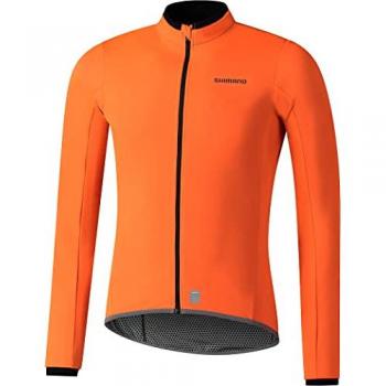 Orange Shimano Windflex Outdoor‑Jacke für Radfahrer (XS)