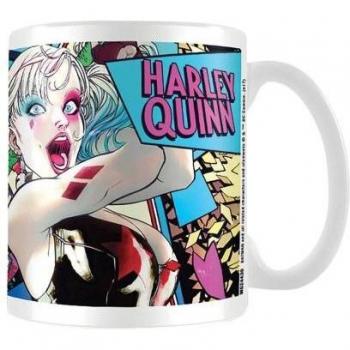 Batman Neon Harley Quinn Becher schwarz