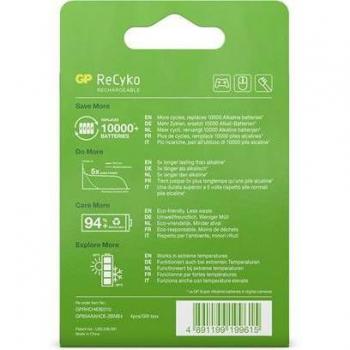 GP ReCyko+ 850 mAh AAA Batterijen