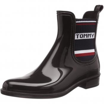 Bottes de Pluie Tommy Hilfiger, Femme, Noir, 39 EU