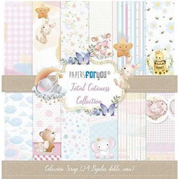 Pack de Papeles Scrap Total Cuteness