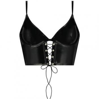 Soutien-gorge Noir à Armatures Longline