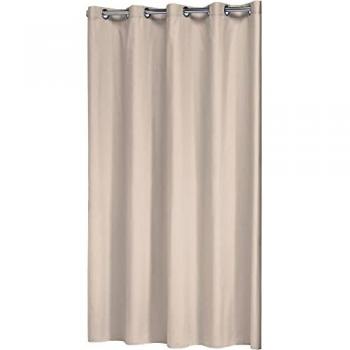 Cortina de ducha Coloris Beige (Algodón + Poliéster) 180x200 cm – Sealskin