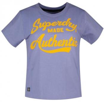 Maglietta Superdry A maniche corte neon grafica violetto marl 2XS