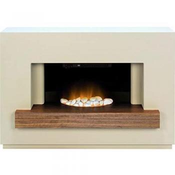 Adam Sambro HeatWave Stone Fireplace – Electric Model