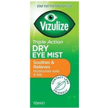 Vizulize 3‑Action Hydrating Eye Mist – 10 ml