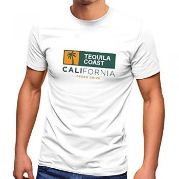 Neverless Tequila Print-Shirt für Herren