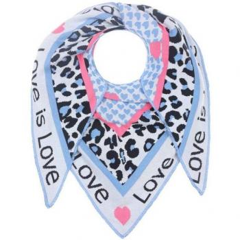 Zwillingsherz Damen Dreieckstuch Leo & Love