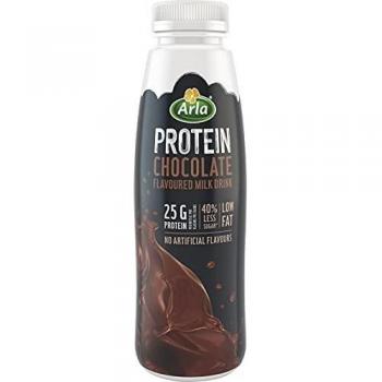 Arla Protein Milk Shake 8x482ml, Chocolate Flavor