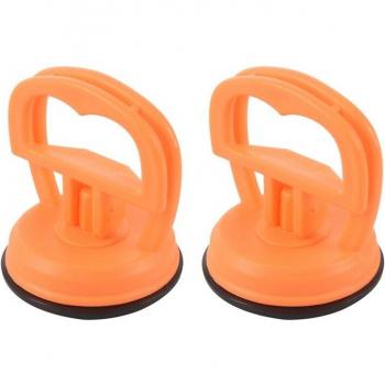 Roter Orange 2X Saugnapf Dellenabzieher