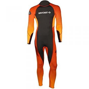 Beuchat Traje de Buceo Watts 3 Mm Naranja Hombre