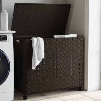 Organisateur de Salle de Bain en Résine Marron