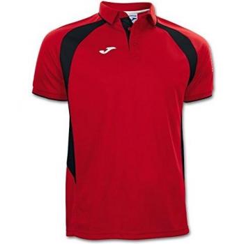 Joma Champion 3 Rot und Schwarz Kurzarm T-Shirt XXL