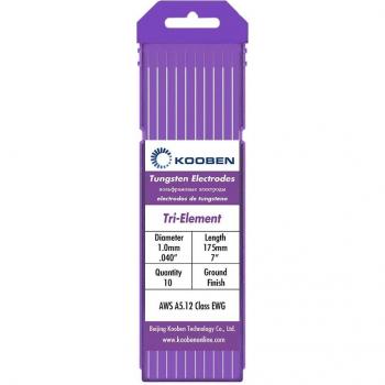 Électrodes en tungstène WR20 E3 3.2mm x 175mm violet