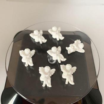 10 Stück 3D Engel Nagel Dekorationen Maniküre Zubehör