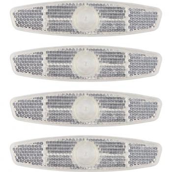 Hoja reflectante de seguridad para radios de bicicleta
