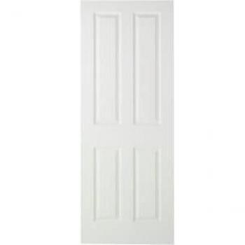 White Smooth 4-Panel Moulded Primed Internal Door 1981mm x 762mm