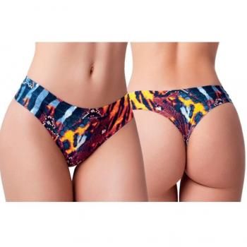 Mememe Veelkleurige String Ondergoed 4(L)