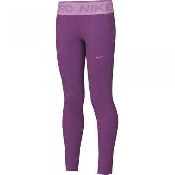 Nike Pro Malla Morada para Niñas