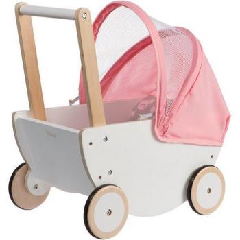 Howa Puppenwagen „Cozy Cactus“, aus Holz, 2‑in‑1 Modell