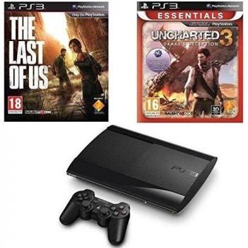 PlayStation 3 12 Go – Sony – Pack « The Last of Us Game Of The Year + Uncharted 3 »