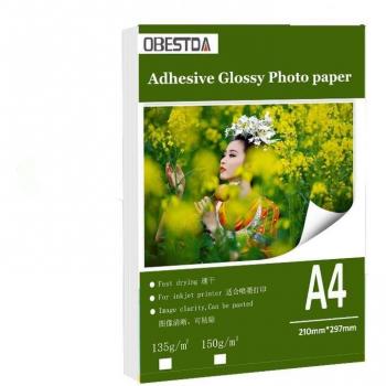 150g High Glossy Self-Adhesive Inkjet Photo Paper