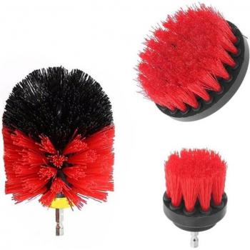 Conjunto de Cepillos Motorizados 3‑en‑1 (Coche, Baño, Taladro)