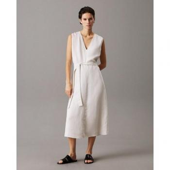 Calvin Klein Sommerkleid in Beige – Regular Fit (K20K208424)