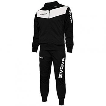 Tuta VISA Triacetato NERO/BIANCO L
