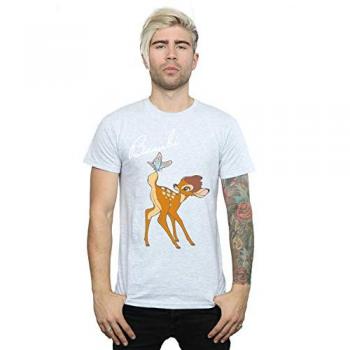 Grey Bambi Butterfly Tail Tee for Men – Disney S