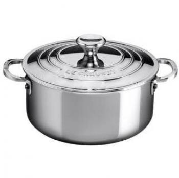 Le Creuset 3-Layer Stainless Steel 24cm Shallow Pot