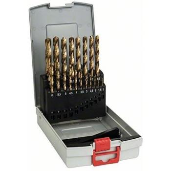 Juego de 19 brocas HSS-TiN para metal Bosch 2 608 587 015