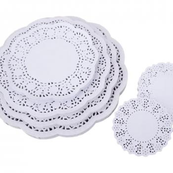 Tissu Dentelé Délicat – Décoration Cérémonie 100 pièces