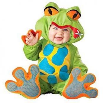 Fröhlicher Frosch Baby‑Traumkleid – 18–24 Monate