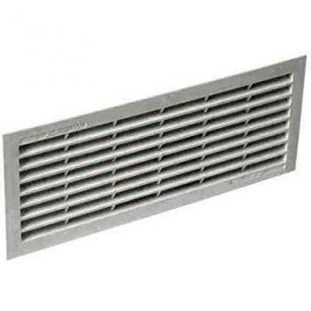 Grille de ventilation 120x299mm à visser ou coller avec moustiquaire