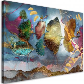 Palette Folle de Feuilles 60x40