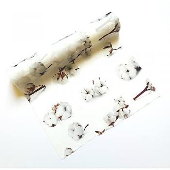 Chemin de Table Floral en Polyester 28cmx3m
