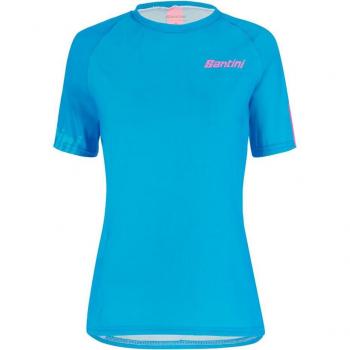 Maillot Corto Santini Sasso MTB Azul Mujer XXL