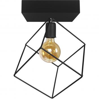 Plafonnier Tosel design noir