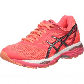 ASICS Gel-Cumulus 18, Scarpe Sportive Outdoor Donna, Diva Silver/Coral Pink, 37 EU