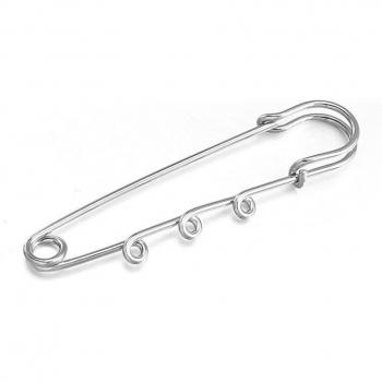 10pcs 65mm Brooch Pins for DIY Accessories