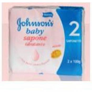 Sapone Solido Johnson's Baby Idratante 2x100 g