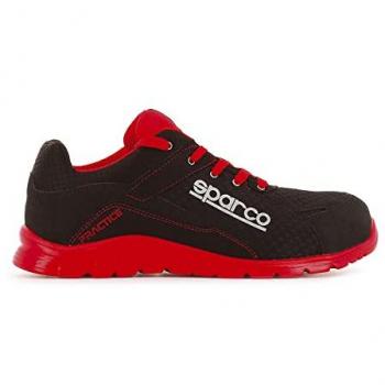 Scarpa Sparco Practice S1P SRC ESD (Nero/Rosso)
