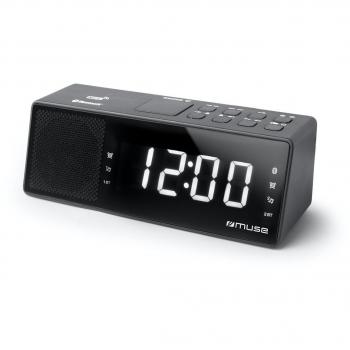 Muse M172BT Radio Despertador Bluetooth Negro