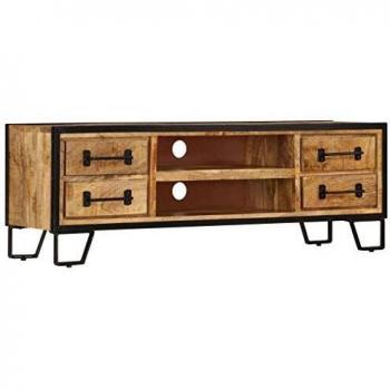VidaXL TV Stand with Drawers 47.2x11.8x15.7 Solid Wood Mango