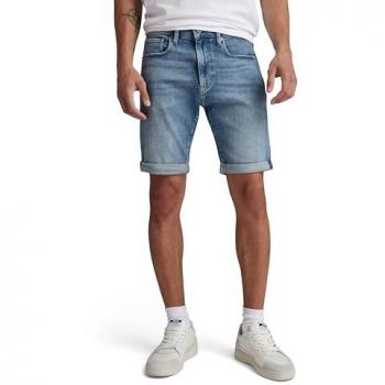 Short G-Star 3301 Slim Fit Blu Sbiadito