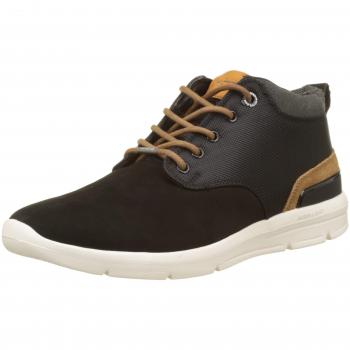 Sneaker Pepe Jeans London Jayden Cordura, Collo Alto Uomo, Nero