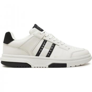 Weißer Tommy Jeans Brooklyn Sneaker EM0EM01521