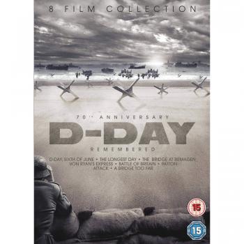 D DAY REMEMBERED 70TH ANNIVERSARY 8 FILM COLLECTION DVD